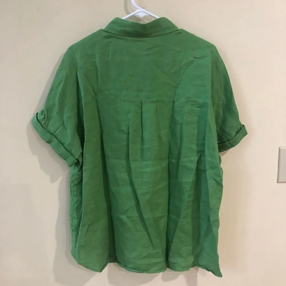 Mango Linen Shirt - Picture 5 of 6